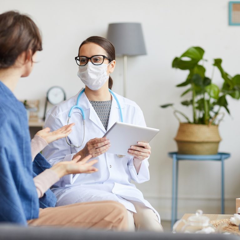 Home visit of doctor